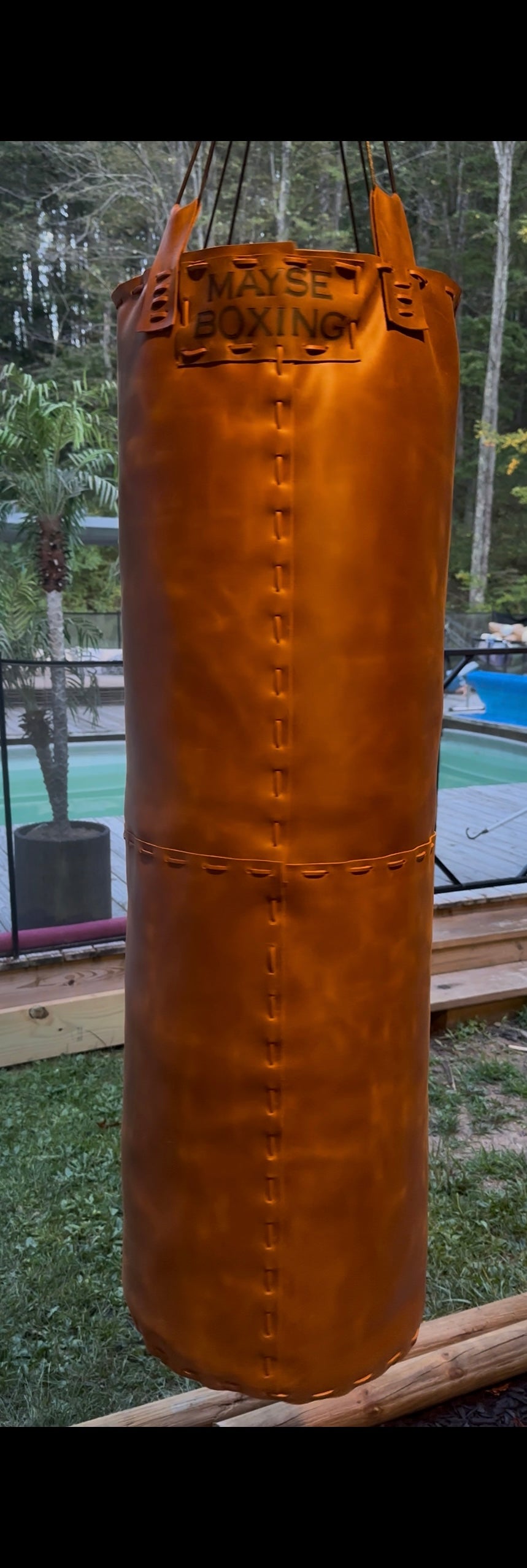 Vintage Leather Heavy Bag