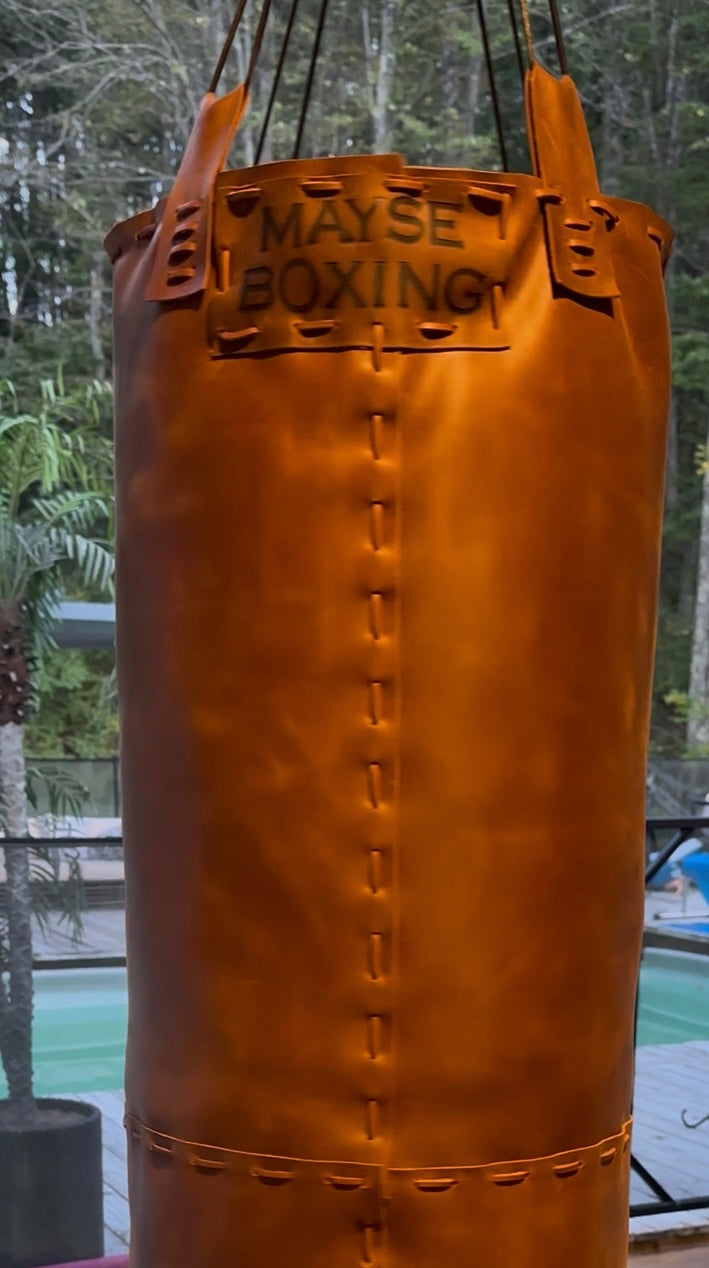 Vintage Leather Heavy Bag